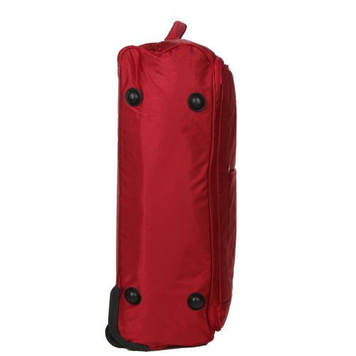 Чемодан Средний+ (M+) тканевый на 2 колесах Airtex 525 Queluz 68x40x22см 60л Красный