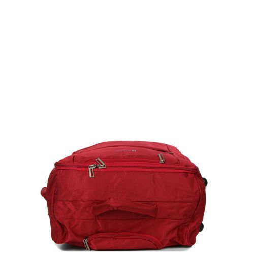 Чемодан Средний+ (M+) тканевый на 2 колесах Airtex 525 Queluz 68x40x22см 60л Красный