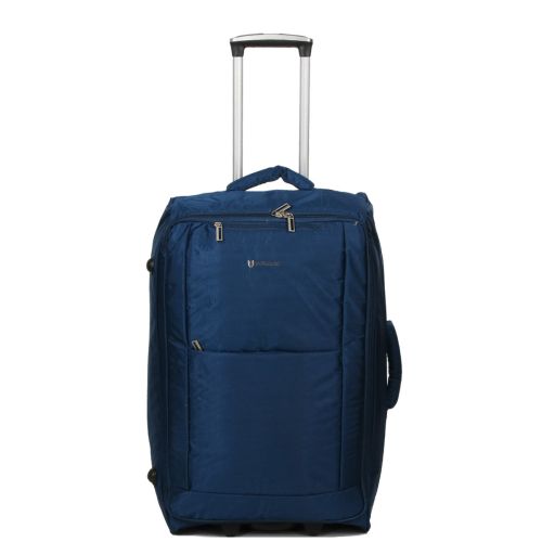Чемодан Средний+ (M+) тканевый на 2 колесах Airtex 525 Queluz 68x40x22см 60л Синий