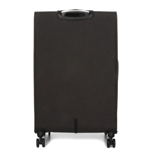 Чемодан Гигант (XL) тканевый Airtex Worldline Tirana 608 на 4 колесах 75x46x28см 100л Серый