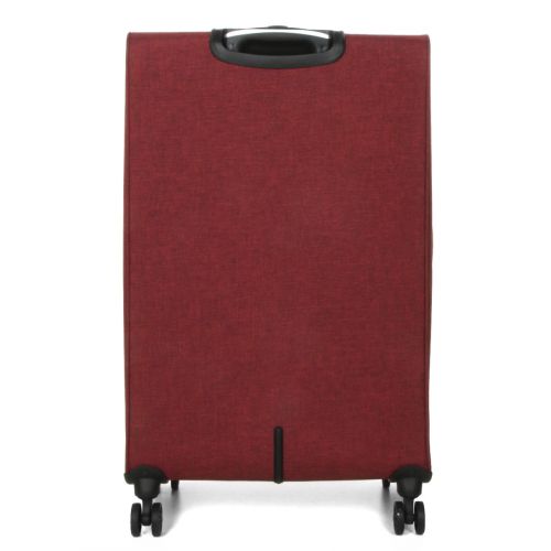 Чемодан Большой (L) тканевый Airtex Worldline Tirana 608 на 4 колесах 75x46x28см 100л Бордовый