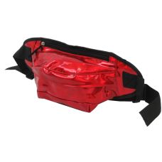 Голограмная поясная сумка Loren SS112 Красная