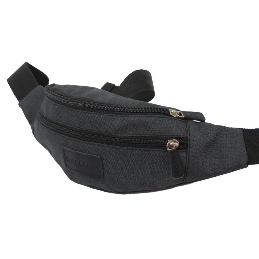 Сумка на пояс бананка Wallaby 2906-5 Черная