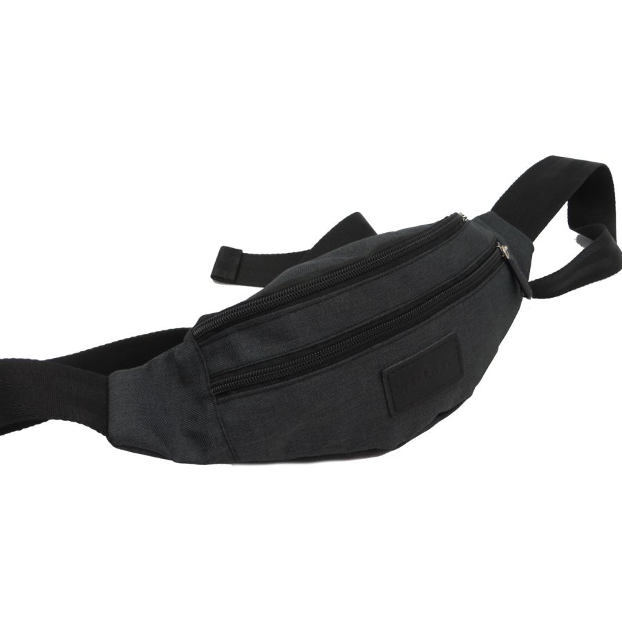 Сумка на пояс бананка Wallaby 2906-5 Черная